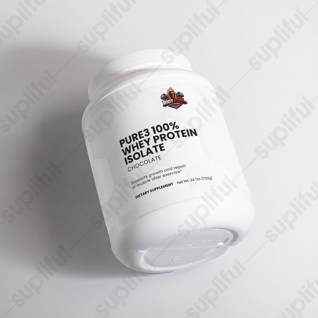 Pure3 100% Whey Protein Isolate (Chocolate)